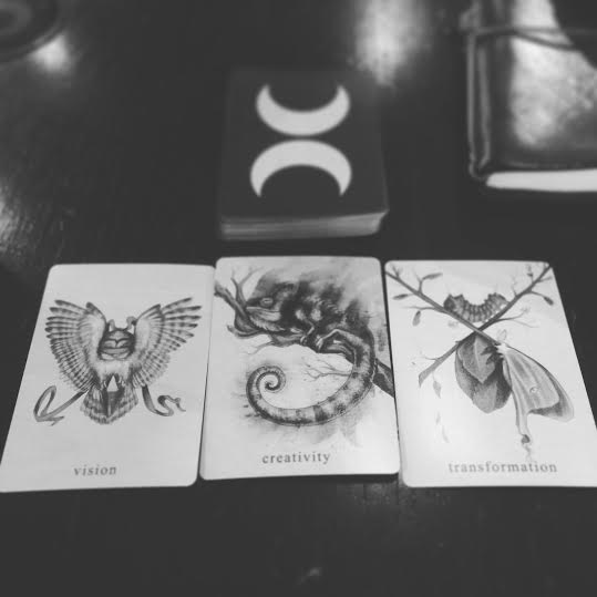 Cards from the Earthbound Oracle, by A.L. Schwartz